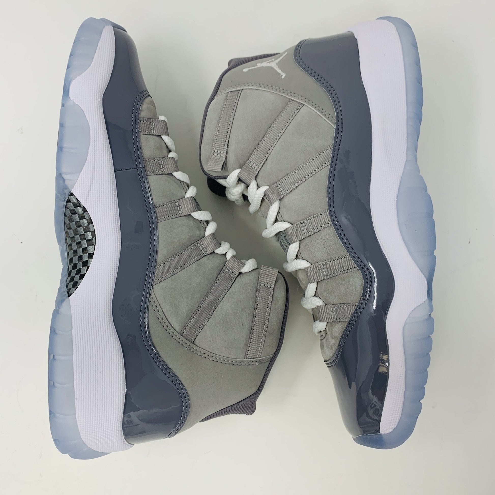 Jordan 11 Cool Grey GS sneakers, 2021 release, brand new condition.