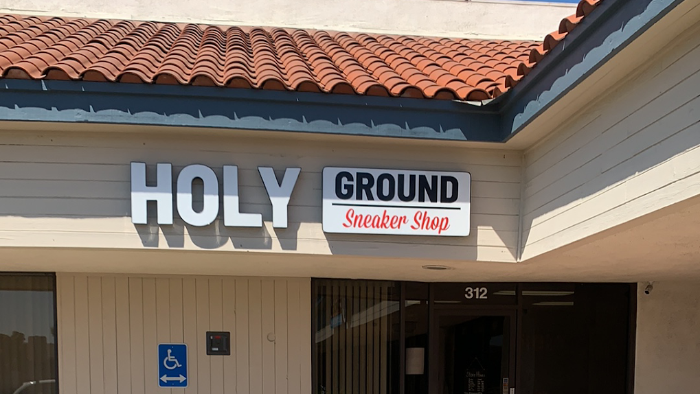 Holy Ground sneaker shop Upland 4 year anniversary