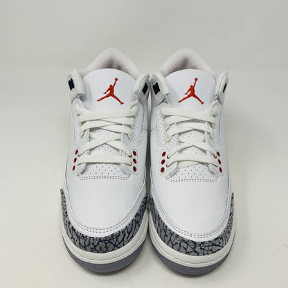 Jordan 3 White Cement Reimagined GS sneakers, brand new, 2023 model.