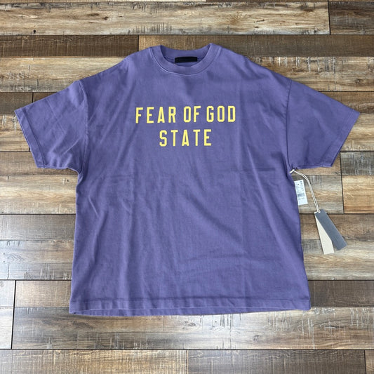 Fear of God Essentials Heavy Crewneck Tee Lavender