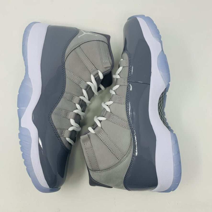 Jordan 11 Cool Grey 2021 sneakers, brand new condition with good box, released in 2021.