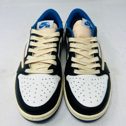 Jordan 1 Retro Low OG SP Fragment x Travis Scott sneakers with box and original accessories, condition 9/10.