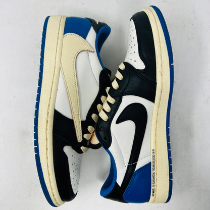 Jordan 1 Retro Low OG SP Fragment x Travis Scott sneakers with box and original accessories, condition 9/10.