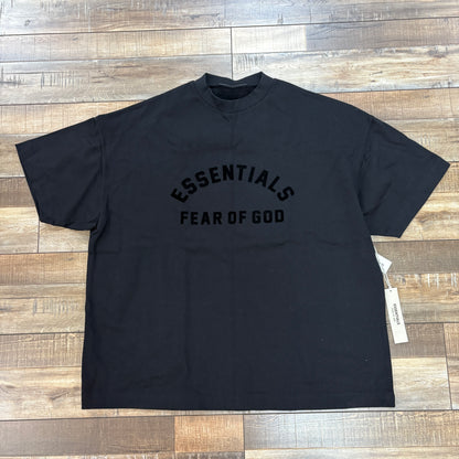 Fear of God Essentials Heavy Jersey Crewneck Tee Jet Black