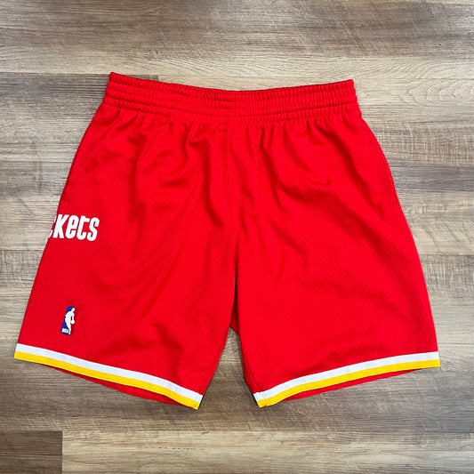 Mitchell & Ness Men's Houston Rockets Swingman Shorts