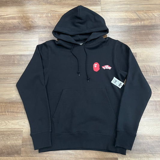 BAPE x Vans Pullover Fleece Hoodie Black