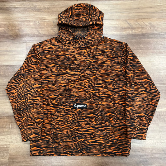 Supreme Polartec Hooded Sweatshirt 'Tiger