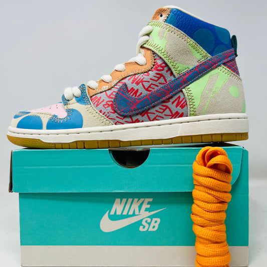 Nike SB Dunk High Thomas Campbell What The Dunk