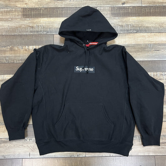 Supreme Box Logo Hooded Sweatshirt FW24 Black, brand new, 100% authentic.