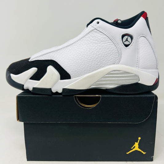 Jordan 14 Retro Black Toe 2024 GS sneaker on original box, brand new condition.