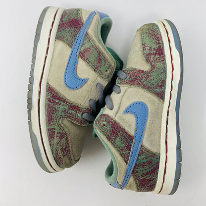 Nike SB Dunk Low Crenshaw Skate Club TD sneakers, used, with wear on the outsoles, no box, 2023 model.