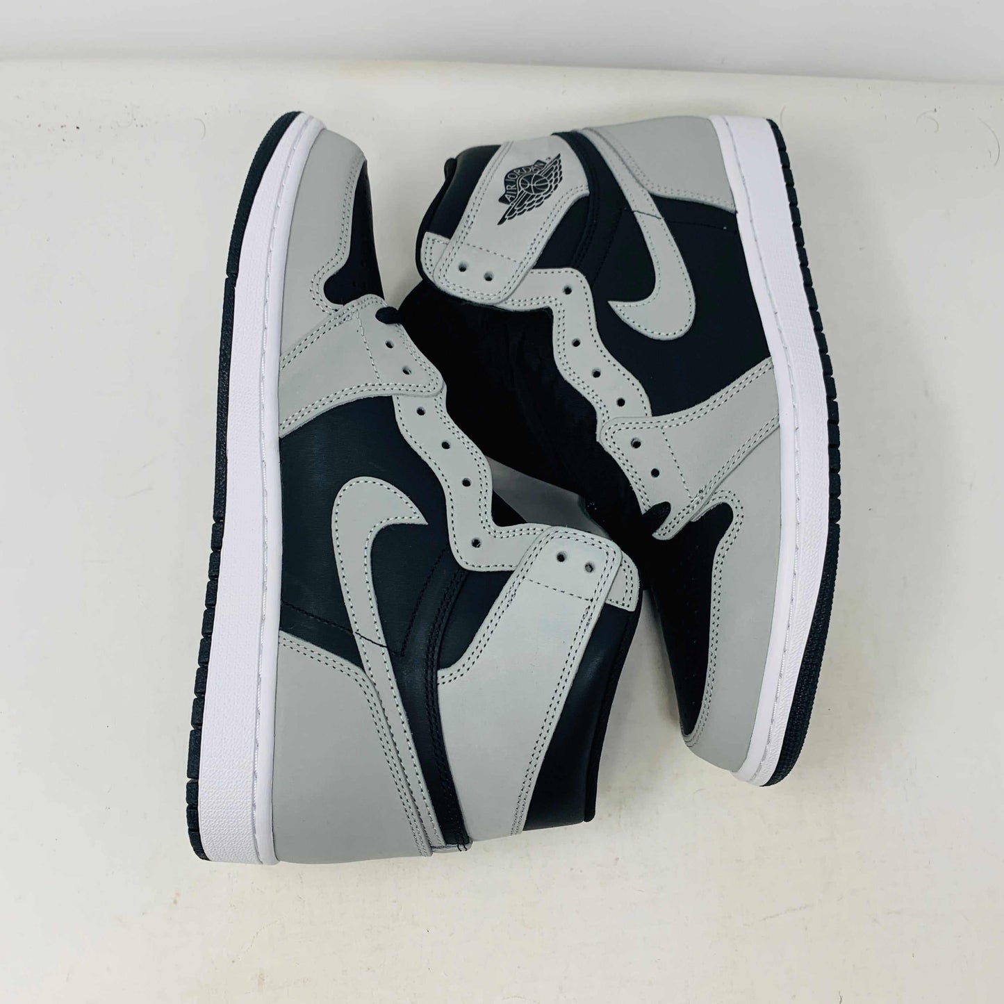 Jordan 1 Shadow 2.0 sneakers, brand new condition with grey laces, 2021 release.