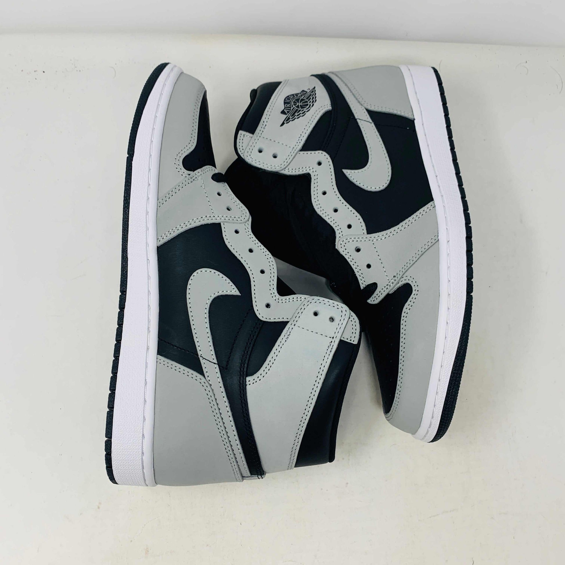 Jordan 1 Shadow 2.0 sneakers, brand new condition with grey laces, 2021 release.