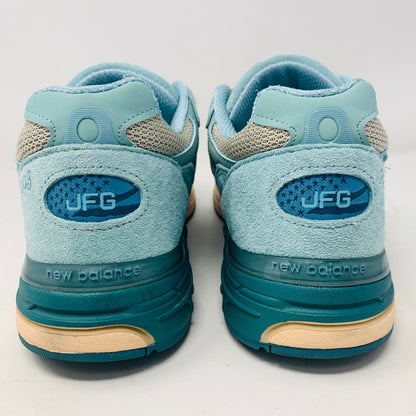 Balance 993 Joe Freshgoods Performance Art Arctic Blue sneakers, size 10.5M, year 2022, extra laces included.