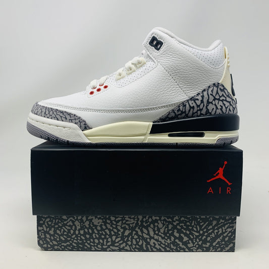 Jordan 3 White Cement Reimagined GS sneaker new 2023.