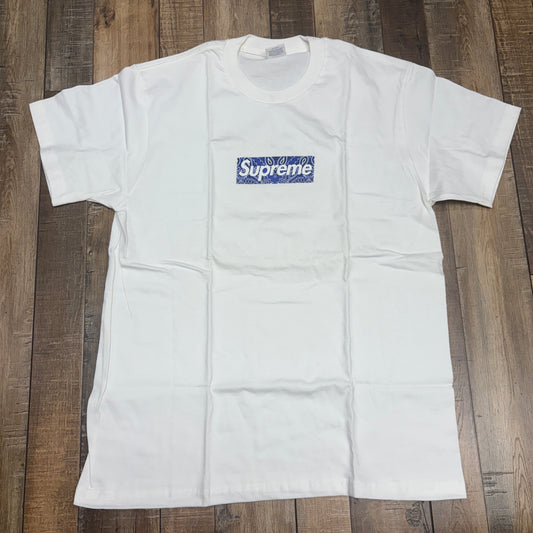 Supreme Bandana Box Logo Tee White