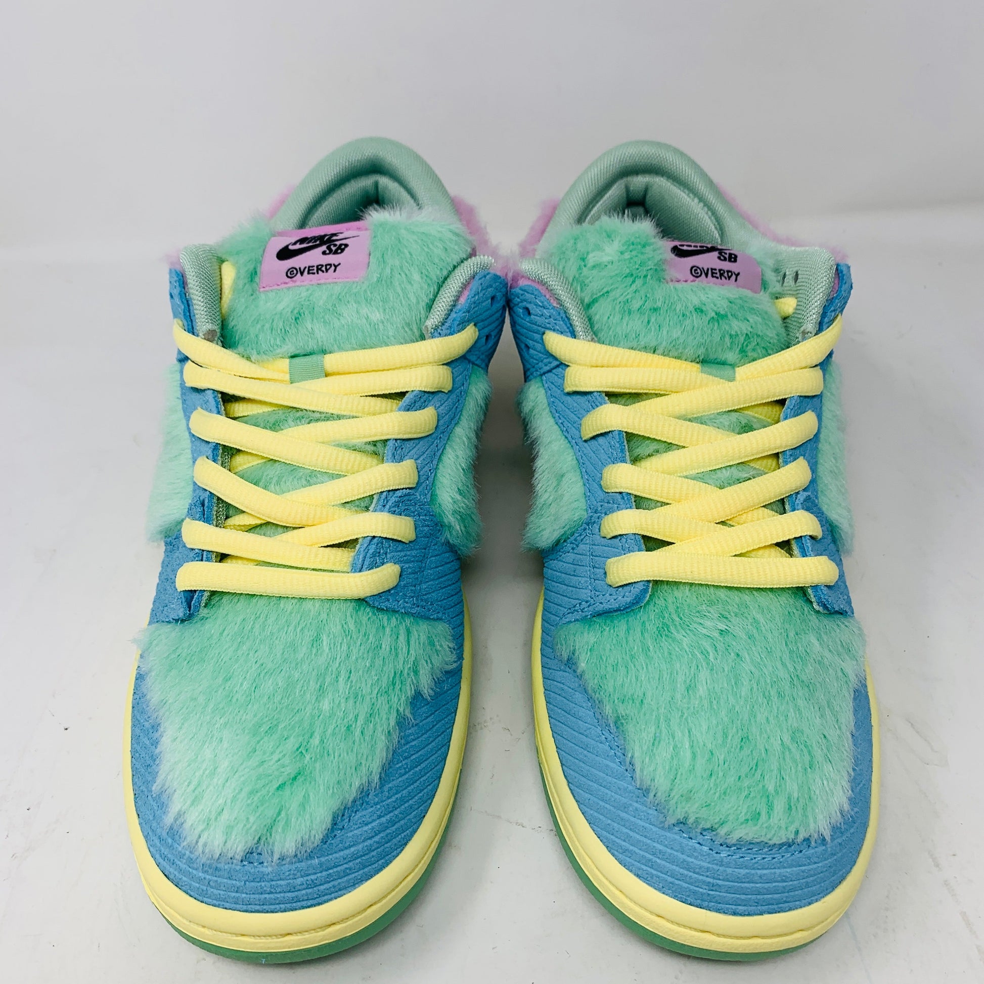 Brand new Nike SB Dunk Low Verdy Visty sneakers, 2024 release, good box condition, featuring OG accessories.