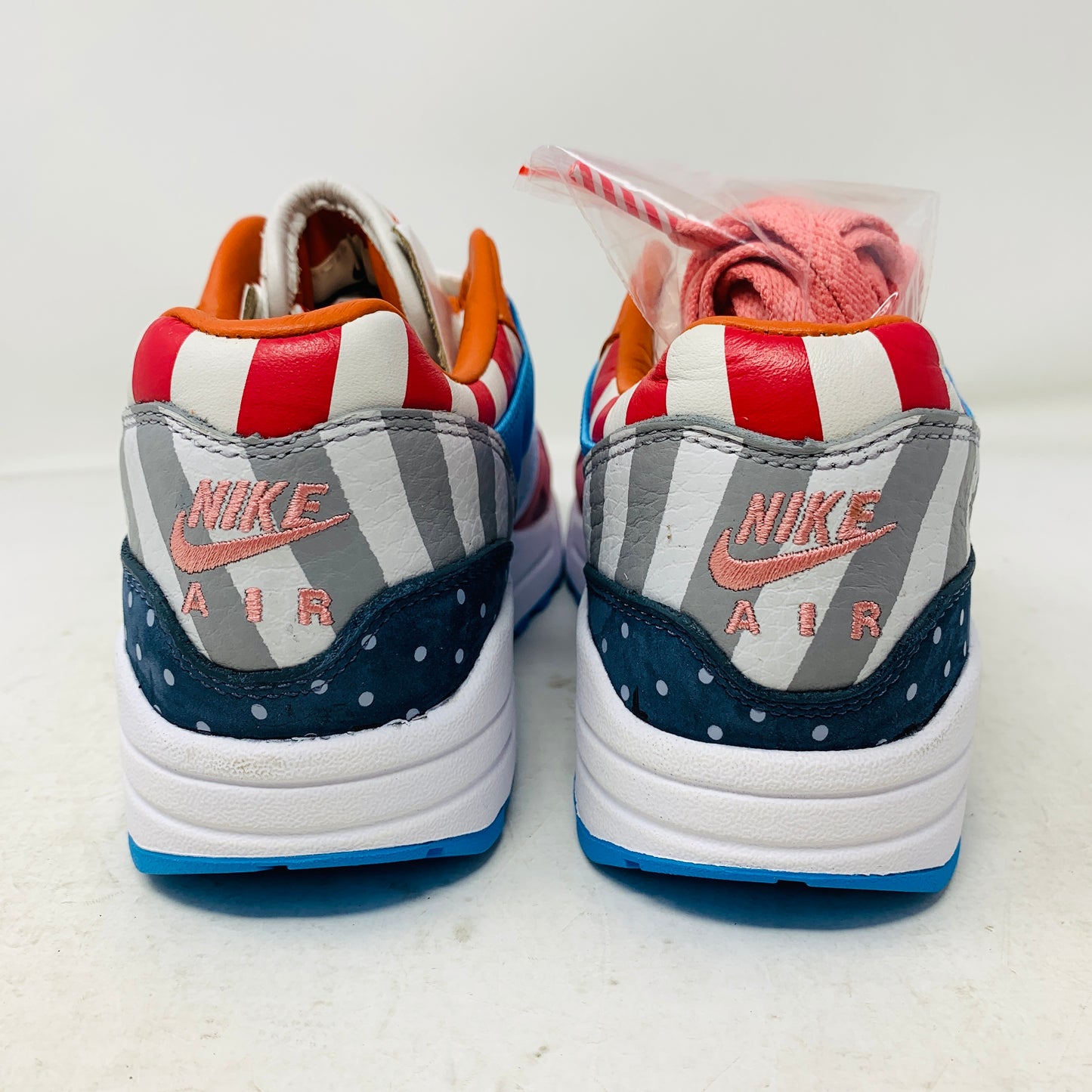 Nike Air Max 1 Parra 2018 Friends and Family sneaker with colorful design by Piet Parra.