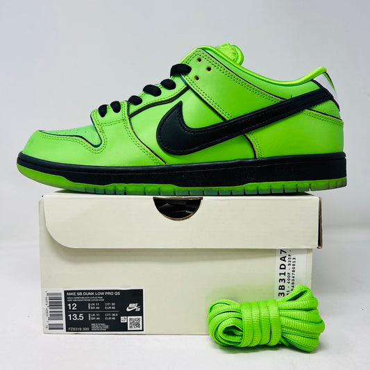 Nike SB Dunk Low The Powerpuff Girls Buttercup