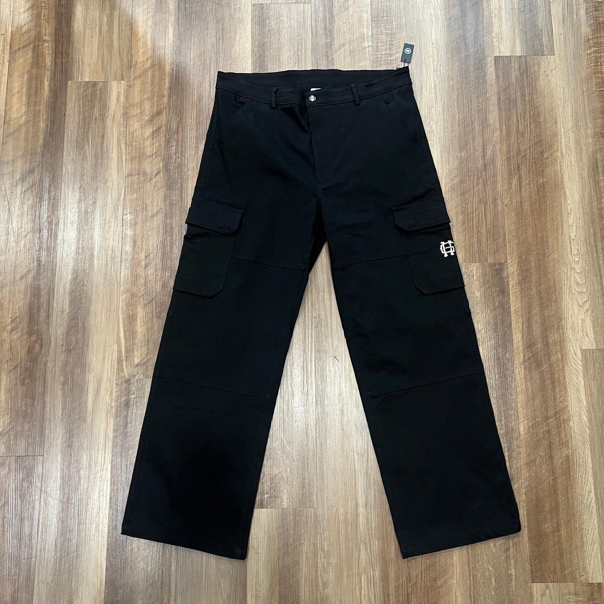 Holy Ground Cargo Black pants, new, available in sizes XS-XXL.