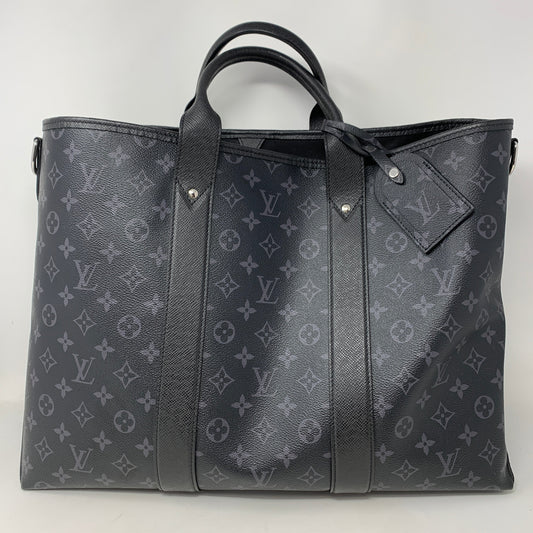 Louis Vuitton Weekend Tote Bag, preowned, comes with dust bag and strap.