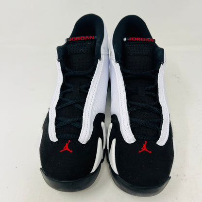 Jordan 14 Retro Black Toe 2024 GS sneakers, brand new condition.