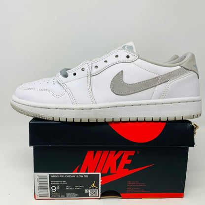 Jordan 1 Low OG Neutral Grey 2021 Women's sneakers in good condition with original box.