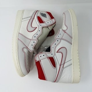 Brand new Jordan 1 Retro High Phantom Gym Red sneakers from 2019, no box, includes extra laces.