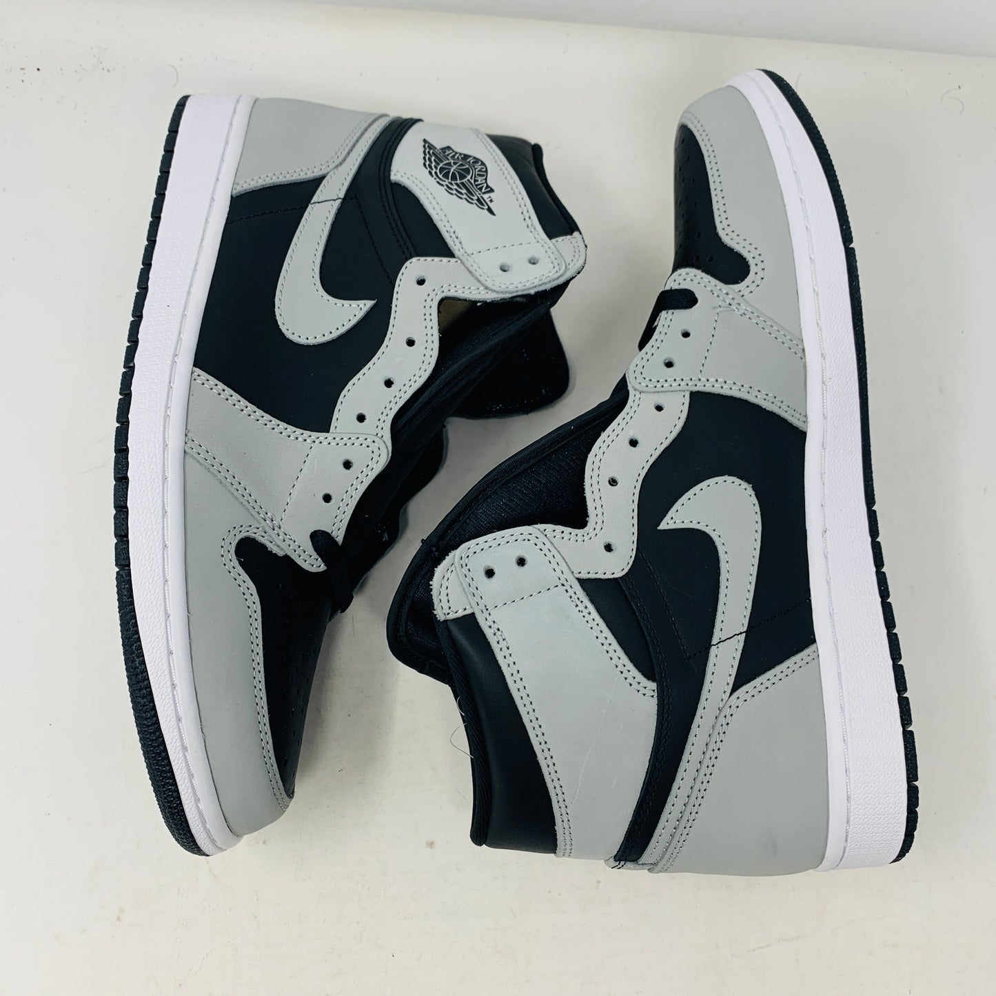 Jordan 1 Shadow 2.0 sneakers brand new 2021 with grey laces.