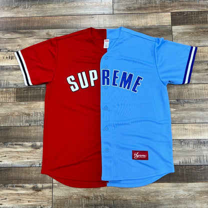 Supreme Don't Hate Baseball Jersey Red