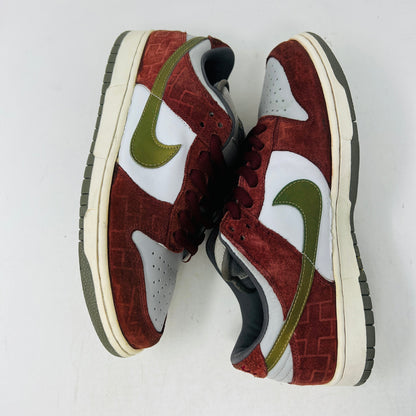 Nike SB Dunk Low Shanghai (2004) vintage sneakers, size 8M, with clean uppers and slight wear.