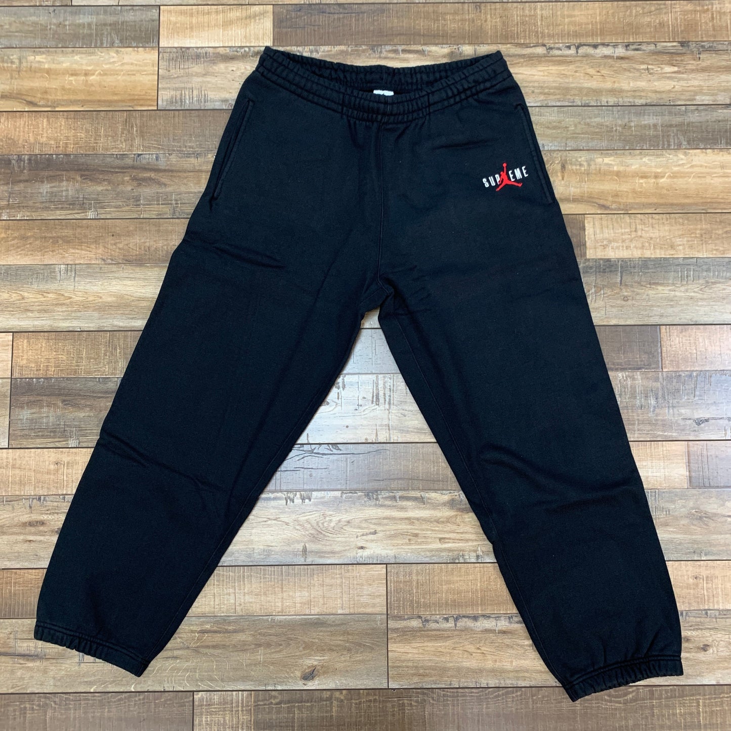 Supreme Jordan Sweatpant FW24 Black, Medium, Brand New Condition