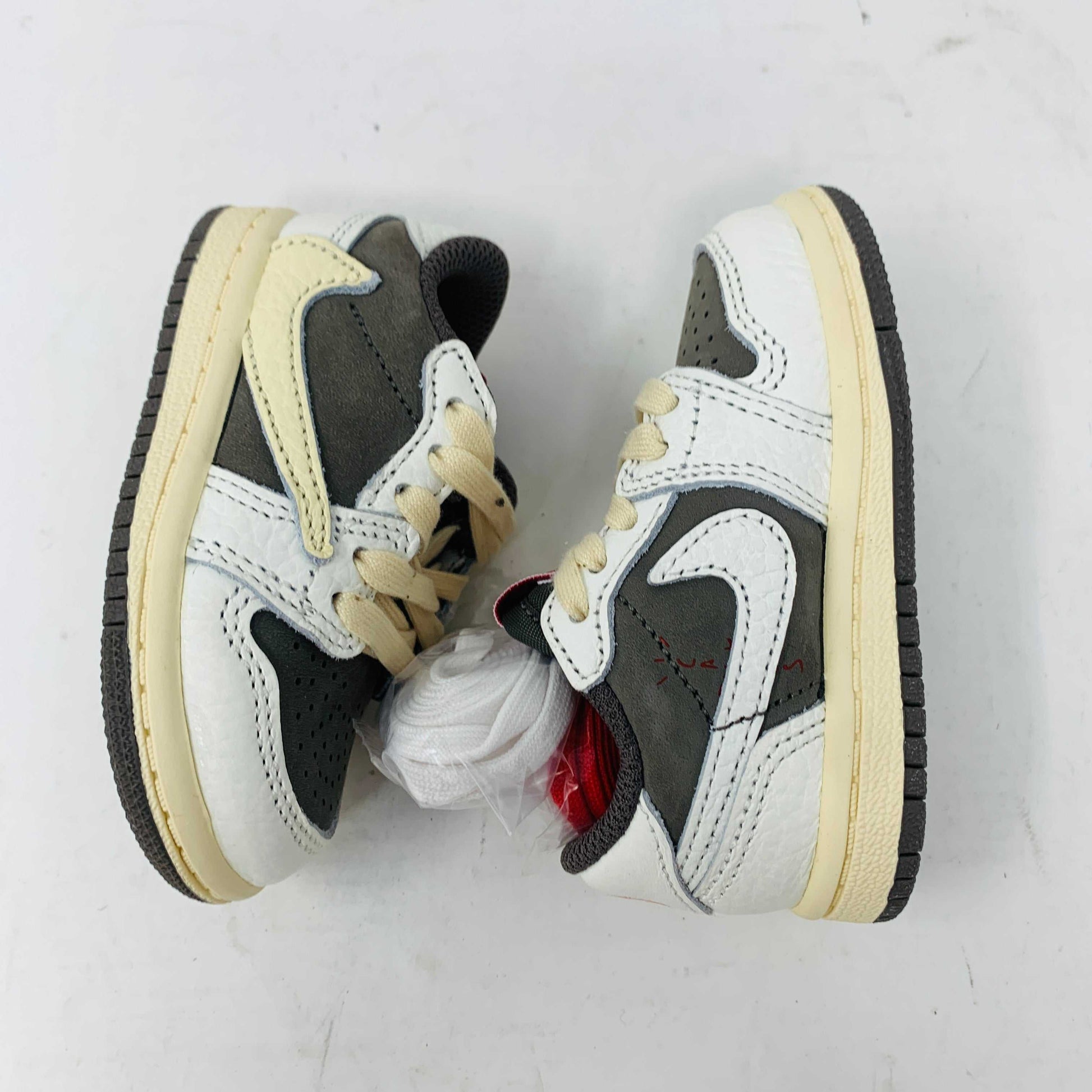 Jordan 1 Low TS Reverse Mocha TD toddler sneakers.