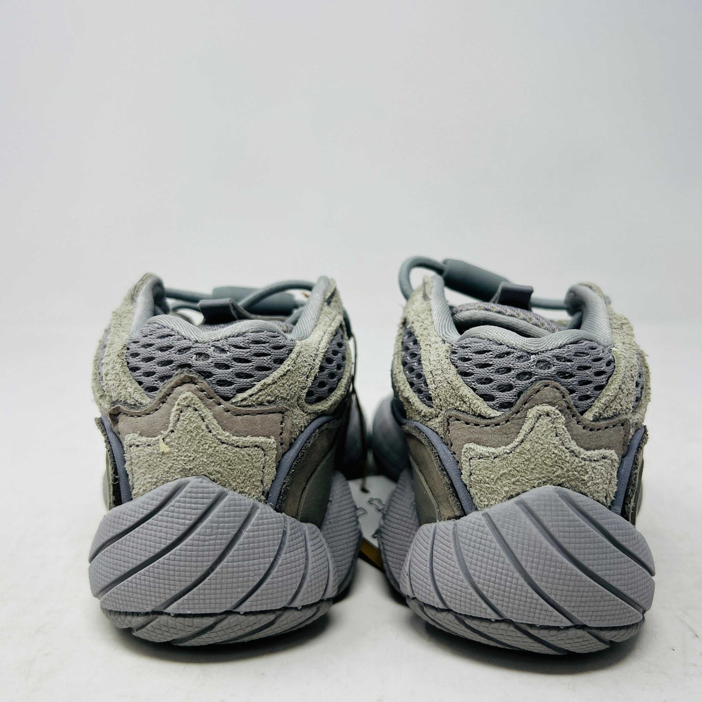 adidas Yeezy 500 Stone Salt Infants sneakers, back view, stylish and durable, slip-on design.