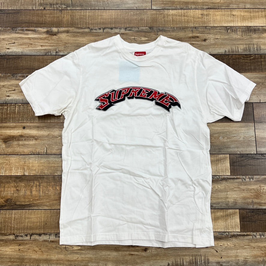 Supreme Appliqué Arc S/S Top White preowned.