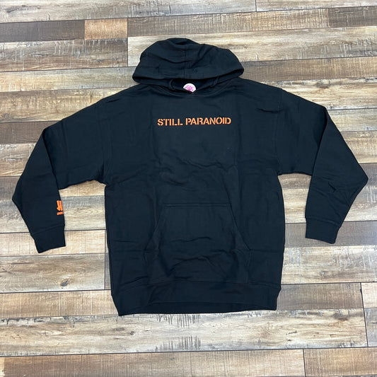 Anti Social Social Club x Undefeated Still Paranoid Hoodie Black XL, Brand New.