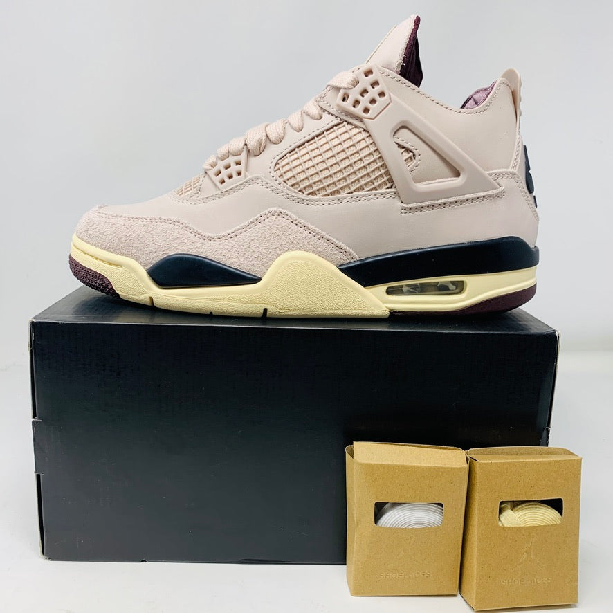 Jordan 4 Retro OG SP A Ma Maniére Women's sneakers with original box and accessories, 2024 release.