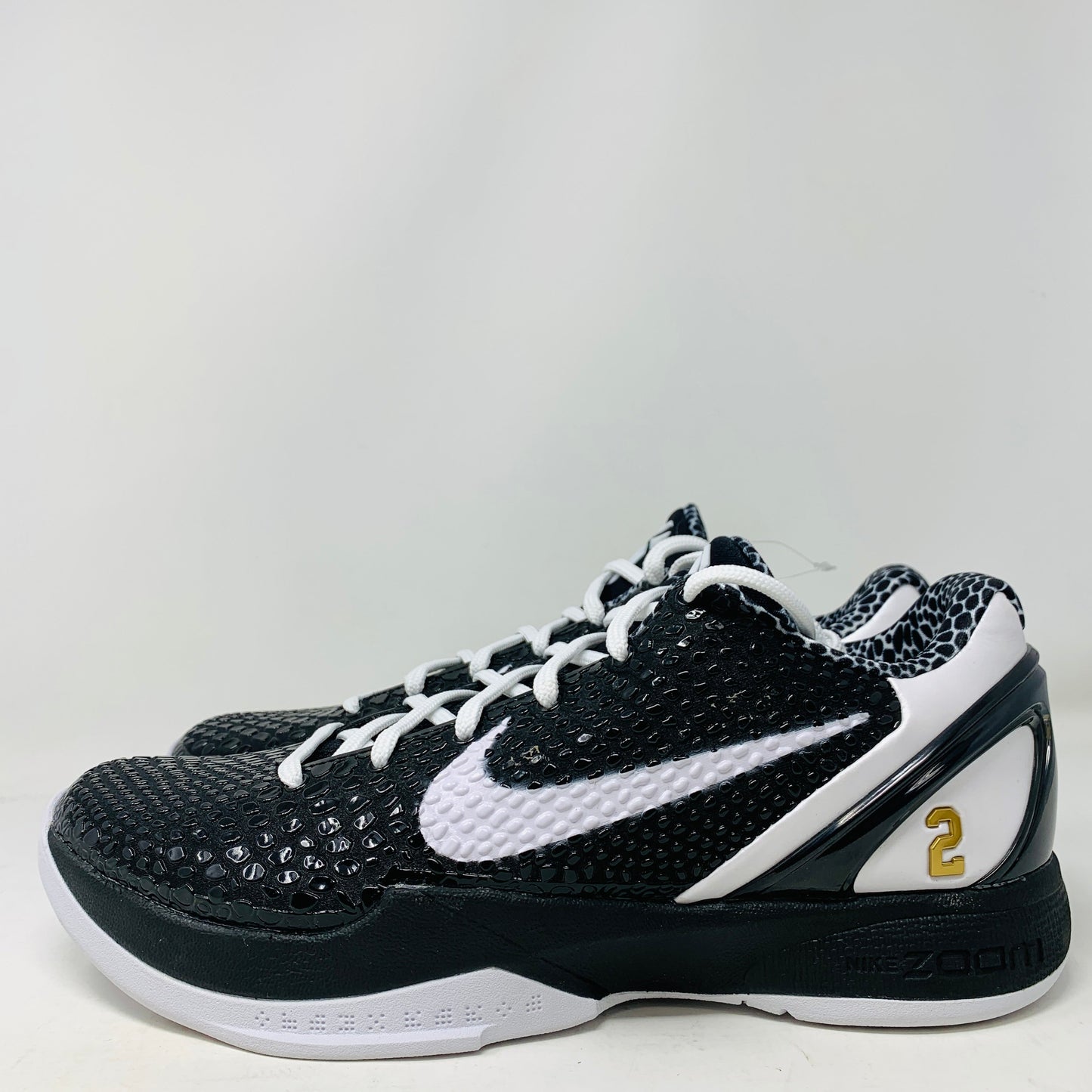 Nike Kobe 6 Protro Mambacita Sweet 16, black and white sneakers, brand new, no box, extra laces.