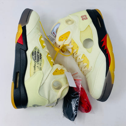 Jordan 5 Off White Sail