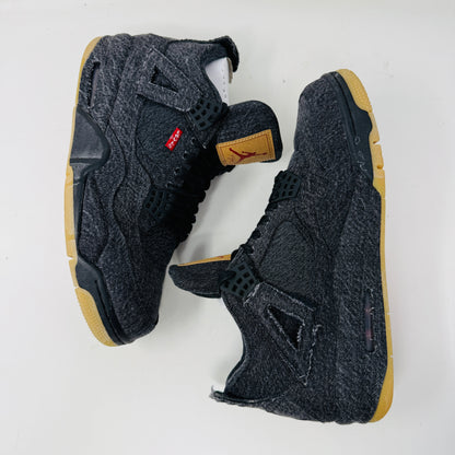 Jordan 4 Retro Levi's Black