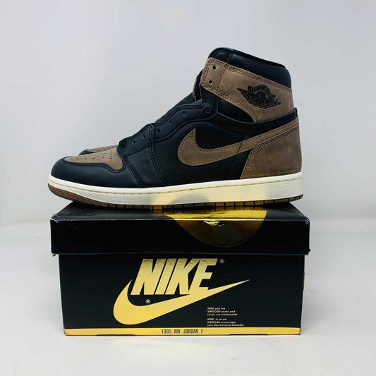 Jordan 1 Retro High OG Palomino on box