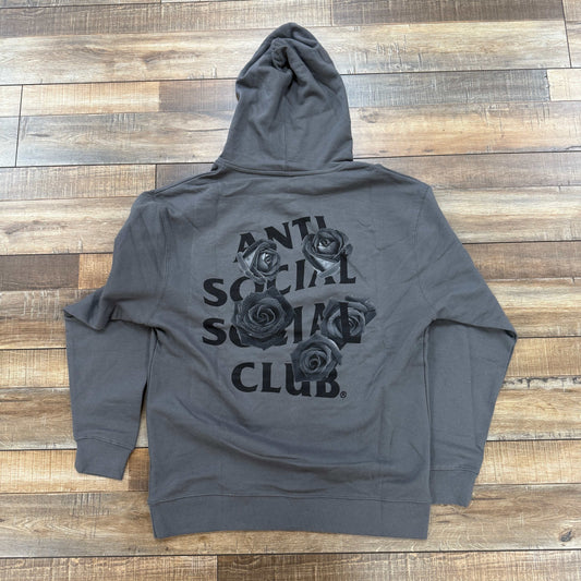 Anti Social Social Club Hoodie Rose Grey, large size, brand new condition.