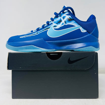 Nike Kobe 5 X-Ray (GS) sneakers in brand new condition, displayed on a box.