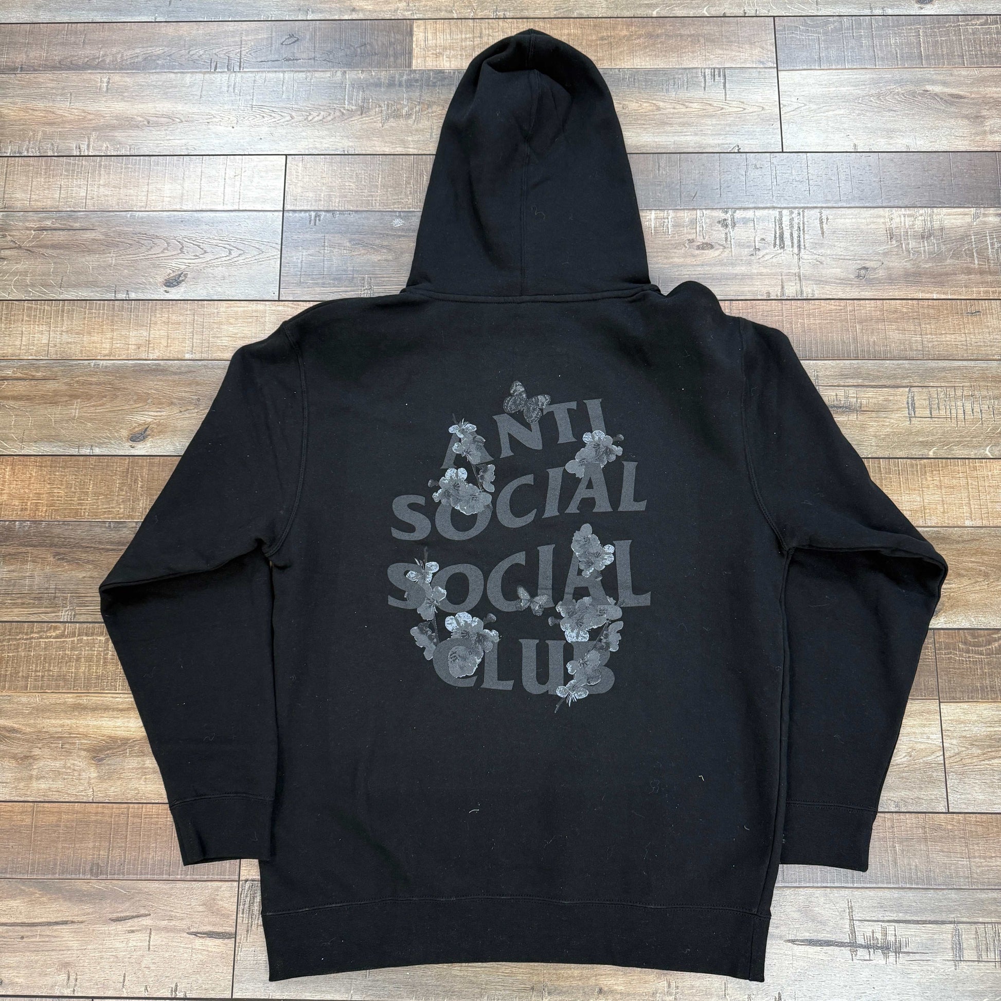 Anti Social Social Club Dramatic Hoodie Black, large size, brand new condition.