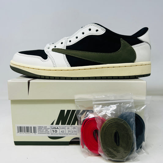 Jordan 1 Retro Low OG SP Travis Scott Olive (Women's)