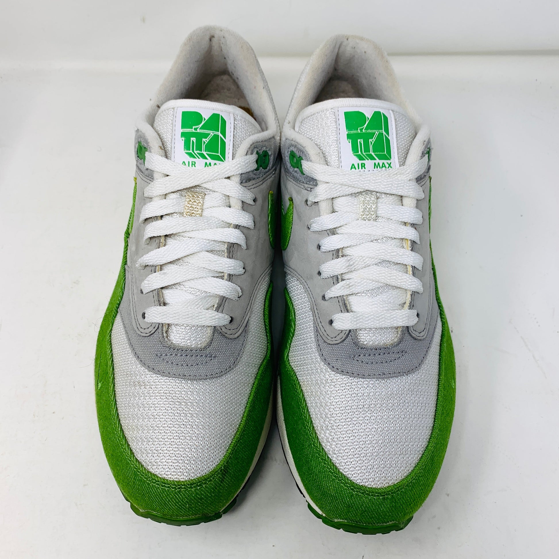 Nike Air Max 1 Patta 5th Anniversary Chlorophyll sneakers size 10.5M, good condition, 2009 model.