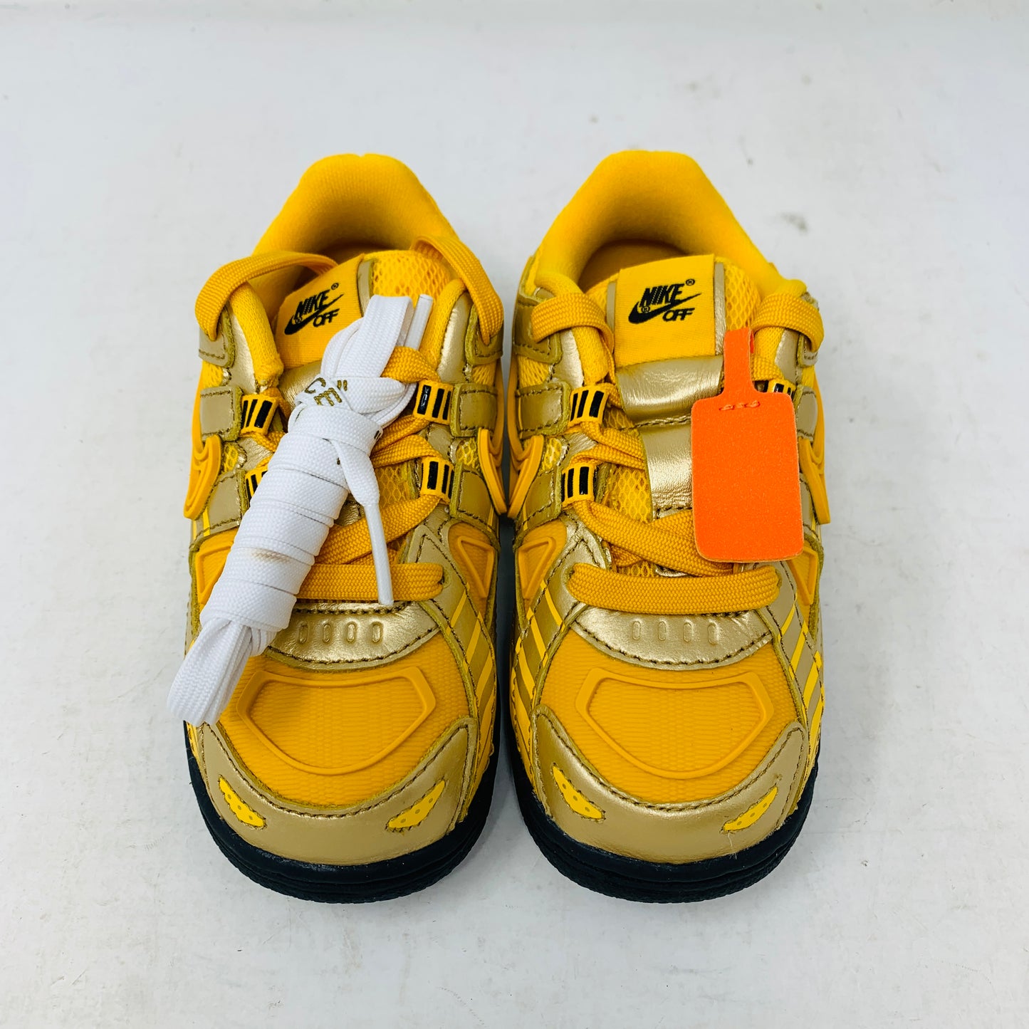 Nike Air Rubber Dunk Off-White University Gold (TD)