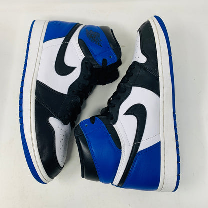 Jordan 1 Retro High Fragment, size 10.5M, 2014, clean condition, includes blue laces.