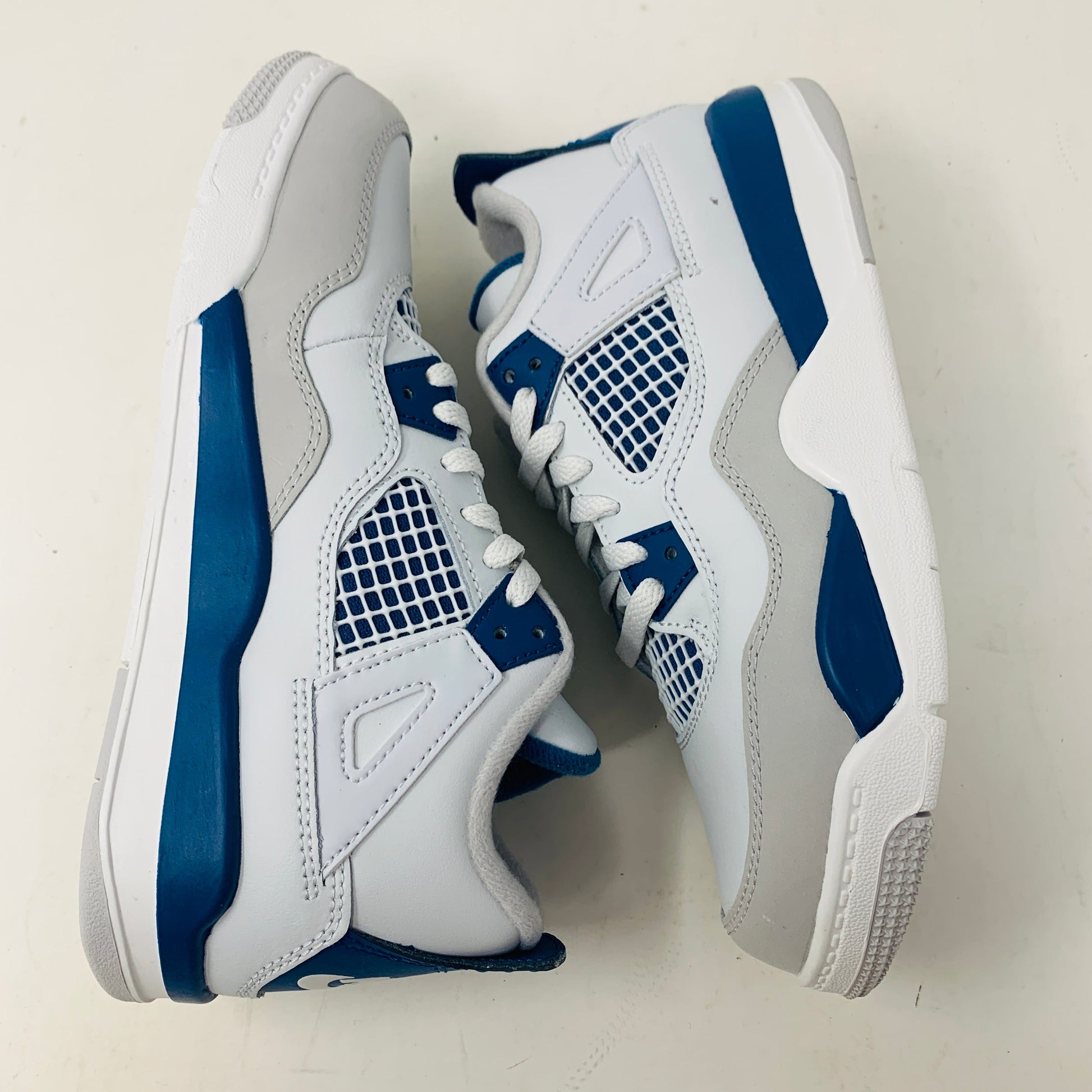 Jordan 4 Retro Military Blue 2024 PS sneakers, brand new condition.