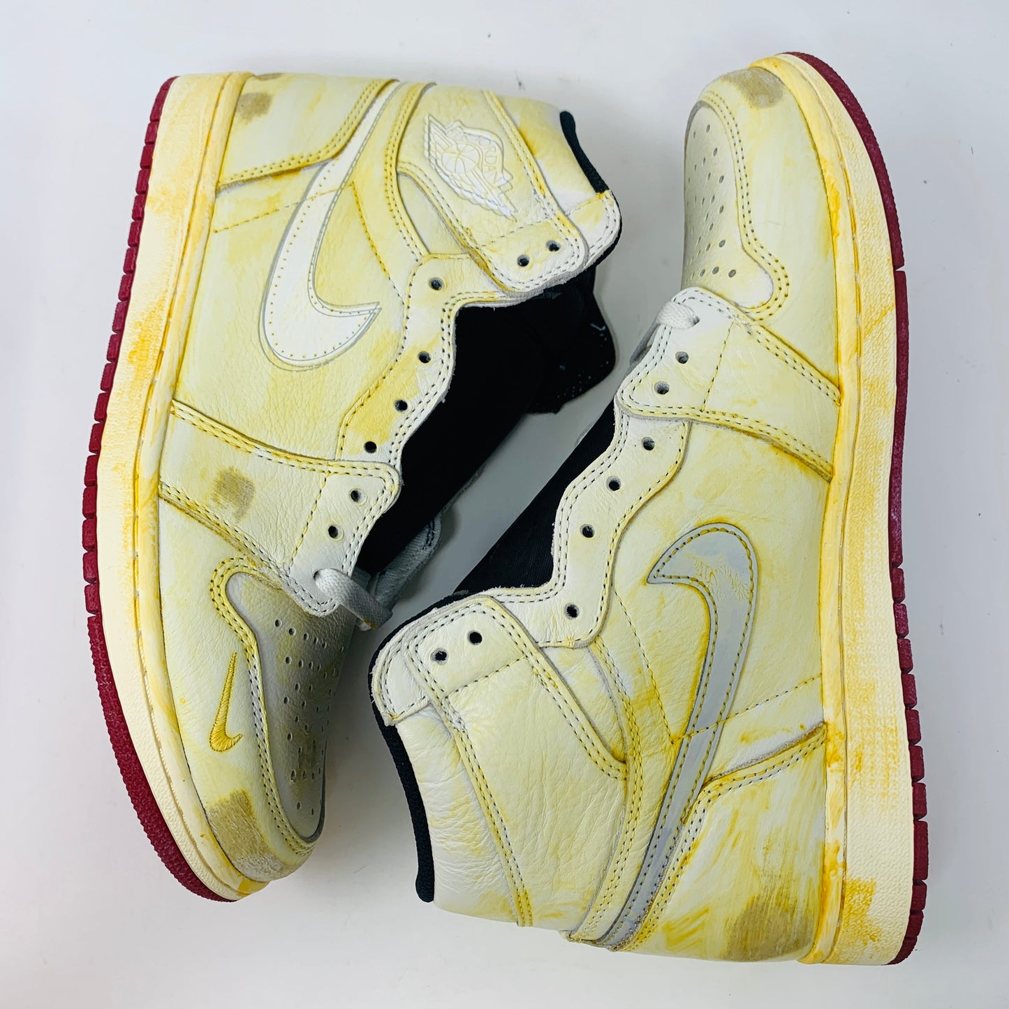 Jordan 1 Nigel Sylvester sneakers, brand new condition, good box condition, with red laces, 2018 release.